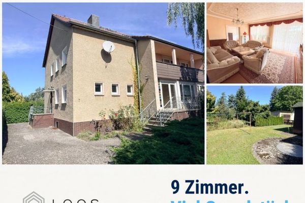 9 stanze, molto terreno: casa per famiglie e generazioni