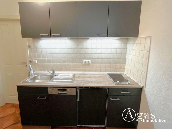 Schöne 2-Zimmer-Erdgeschoss-Wohnung in Eberswalde – Küchenzeile