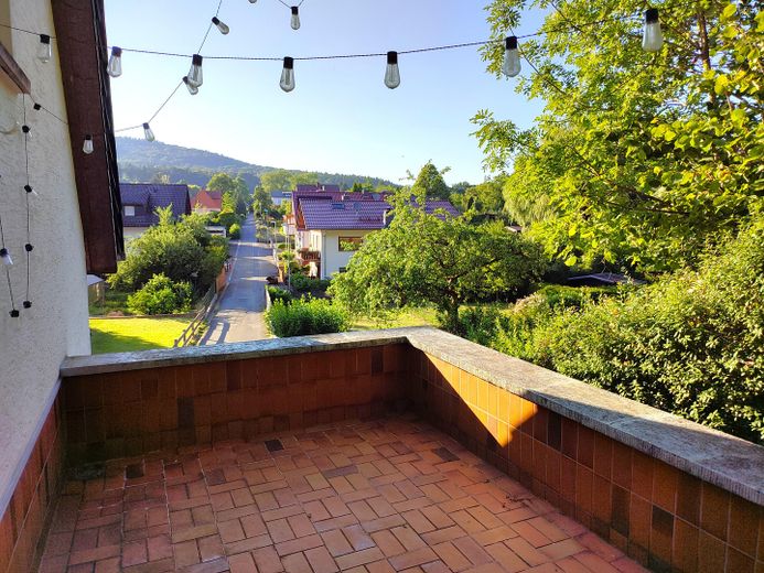 Wunderschöne, naturnahe und ruhige Lage in Biebertal – Terrasse