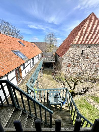 Fachwerkhaus im Wendland – Dachgeschoss vom Balkon