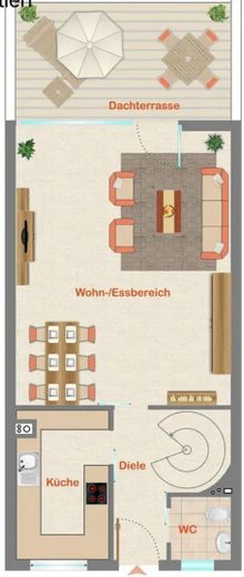 Design Maisonette-Wohnung ,sehr edel modern provisionsfrei ! – Foto 31