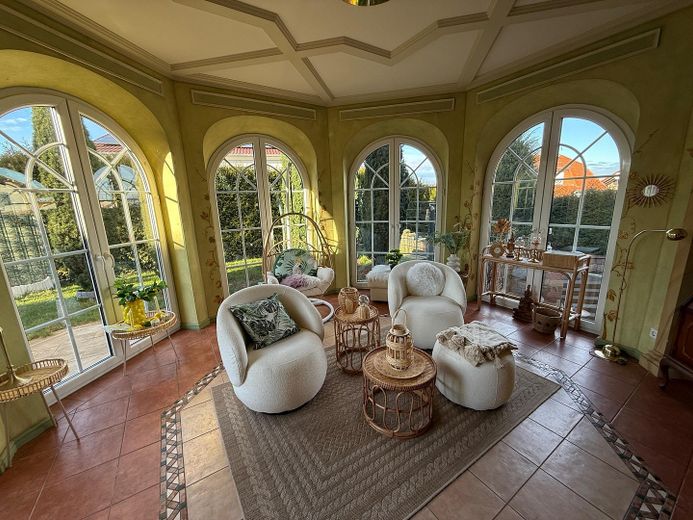 Wintergarten-Essbereich