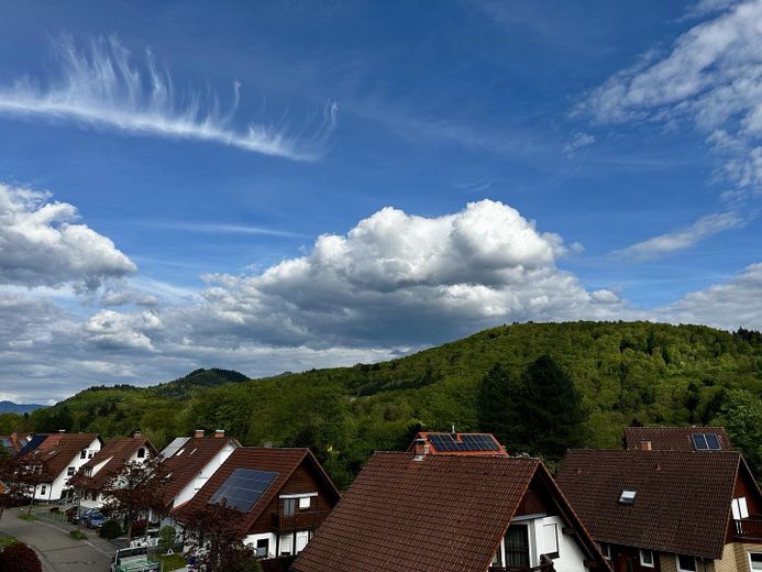 Dachgeschoss-Wohnung in Denzlingen – Aussicht mit Kandelblick