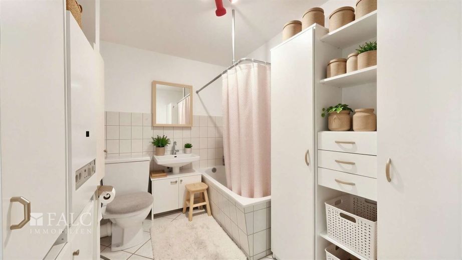 Wohlfühlwohnung für Familien und Paare – Badezimmer -