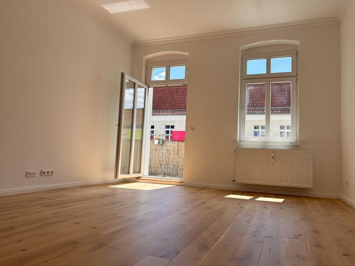 Helle modernisierte 3-Zimmer-Altbauwohnung im Weitlingkiez - Provisionsfrei - – Schlafzimmer (lt. Grundriss)