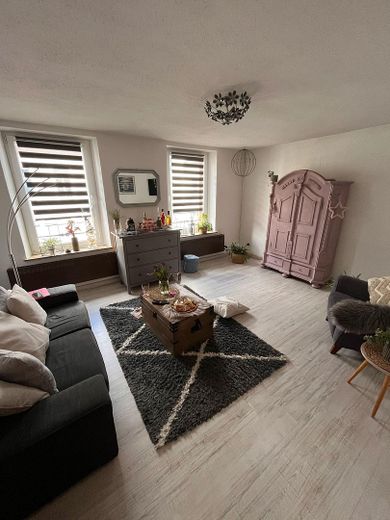 Edificio plurifamiliare / edificio residenziale-commerciale nel centro di Dülken – Wohnzimmer 1.OG