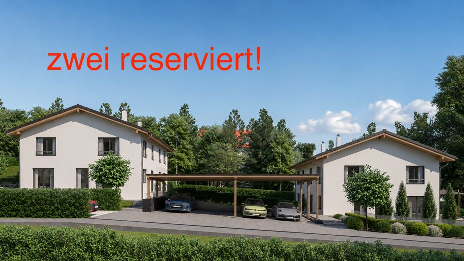 Vier exklusive Baugrundstücke