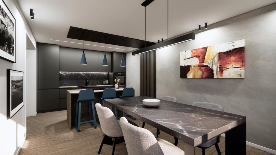 Wohnung 1 - Küche/Essbereich 1