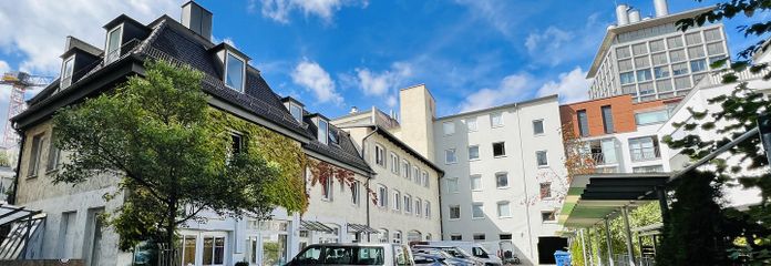 Gewerbeeinheit mit exklusiver Außenfläche im Gärtnerplatzviertel (provisionsfrei) – Hofansicht