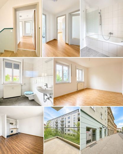 Aufgepasst! Sanierte 2-Raumwohnung mit Balkon in der Mansfelder Straße! – Titelbild