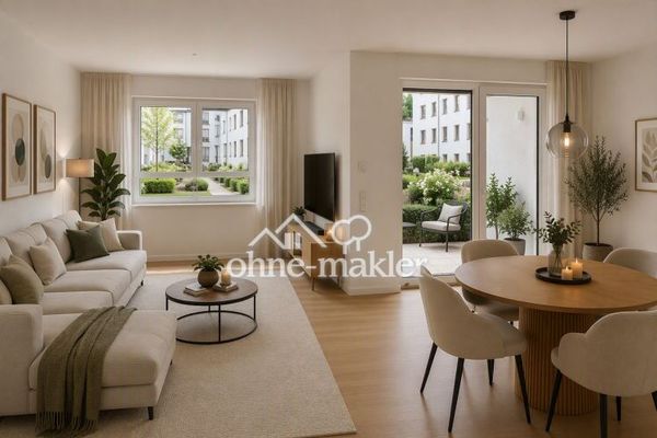 Ihr eigener Garten im Neubau – 65 m², Maintal, nahe Frankfurt