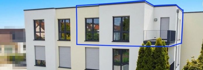 First occupancy: 3-room, kitchen, bathroom condominium in Hadamar district