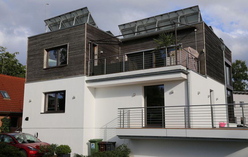 Balkon Küche und Dachterasse