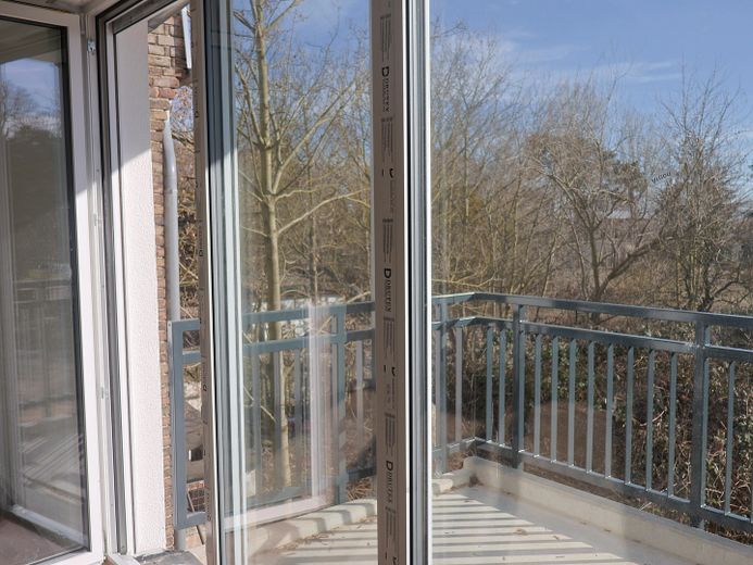 Blick vom Balkon Südlage