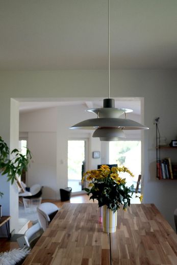 Euer Haus im Grünen: 192qm, großes Grundstück, Altbau-Charme – Esszimmer & Wohnzimmer
