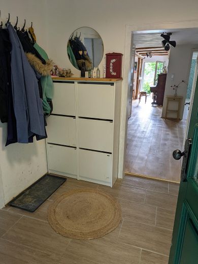 Fachwerkhaus mit Talblick - historisches Wohnen im Grünen bei Bielstein – Eingang EG