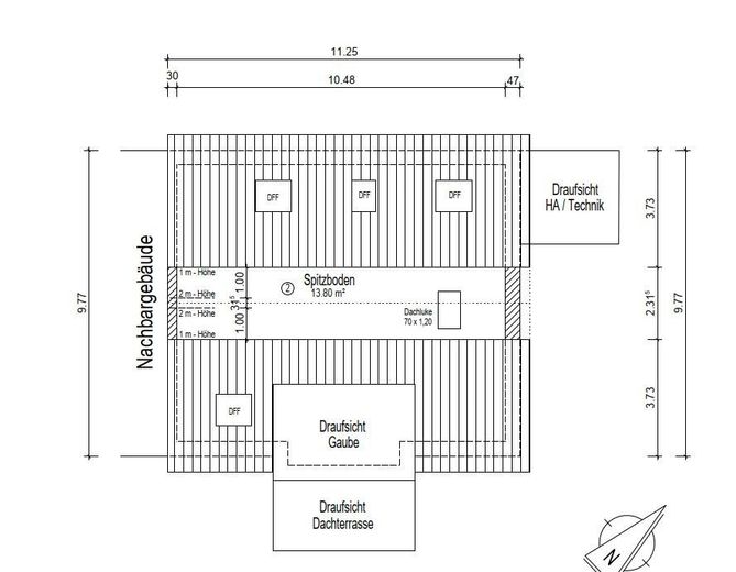 KFW40 Neubau-Dachgeschosswohnung in schöner Lage von Billerbeck (Erstbezug) – Foto 4