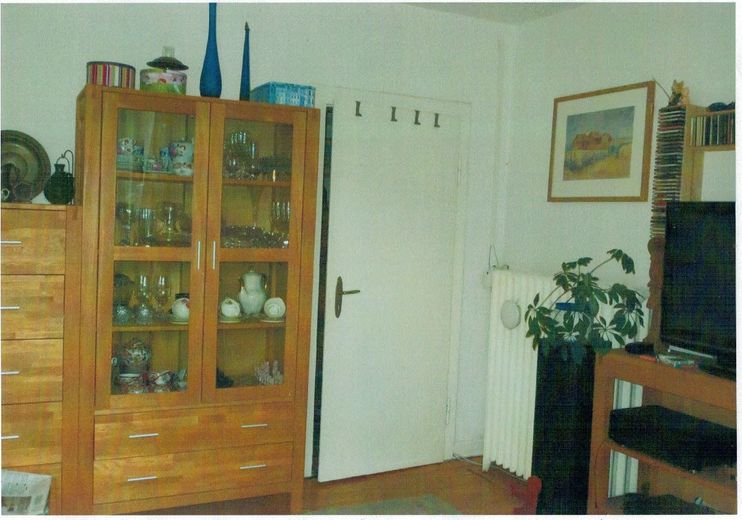 Schöne, helle 4-Zimmer Dachgeschosswohnung mit grossem Balkon im oberen Göttinger Ostviertel – Wohnzimmer 