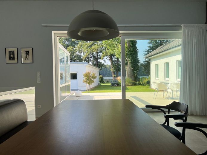 Seeblick vom Esstisch