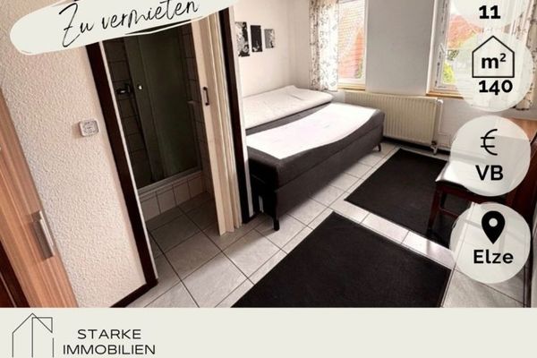**Voll ausgestattete Mitarbeiterunterkunft mit mehreren Zimmern/Bädern zur Miete in Elze**