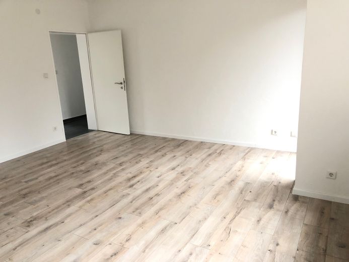 Renovierte 4-Zimmer-Wohnung mit Garten in Rheine-Hauenhorst – Wohnzimmer