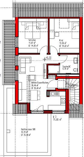 Grundriss DG
