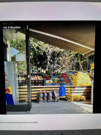 Terrasse Mini markt