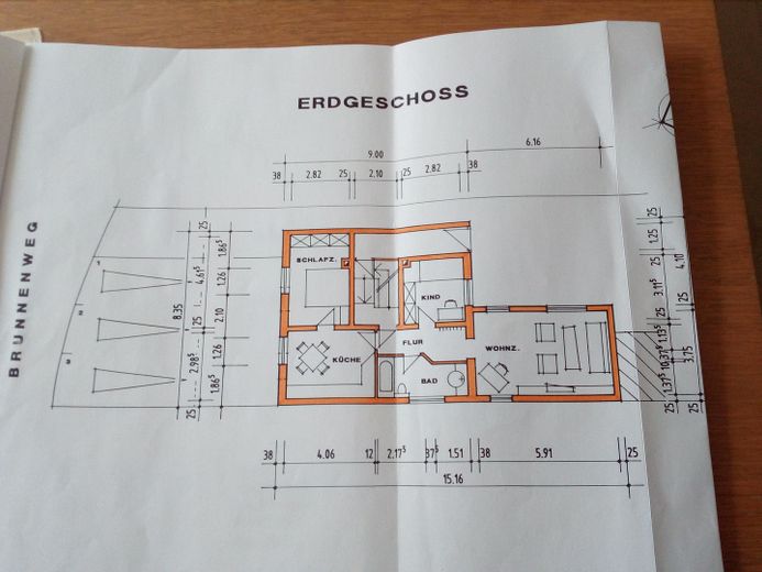Grundriss Erdgeschoß