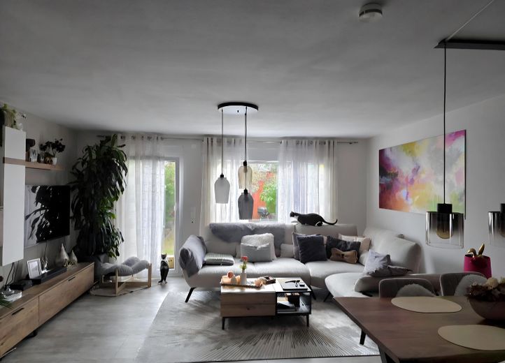 RMH in Aschaffenburg-Schweinheim – Wohnzimmer Blick n. hinten