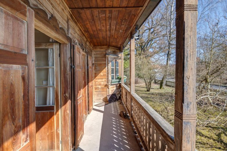 Balkon im EG