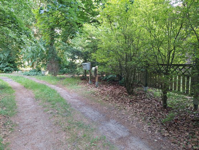 Zugang vom Parkplatz aus