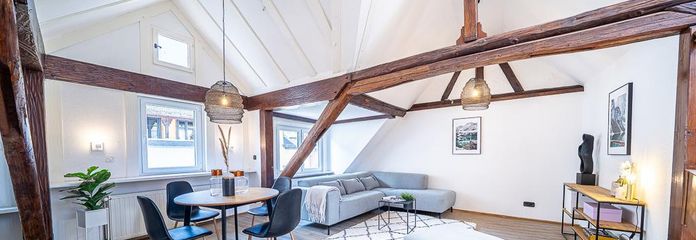 Wohnzimmer Penthousewohnung