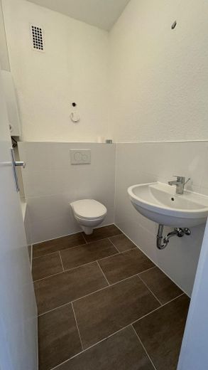 Badezimmer mit Badewanne