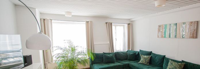 Ruim 3-kamerappartement met terras en tuin