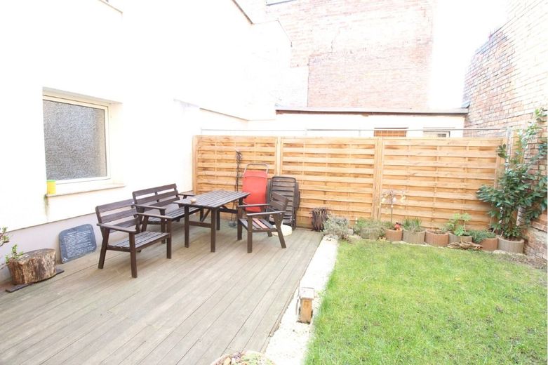 Niedliche Maisonette- Wohnung im Zentrum von Köthen – Terrasse