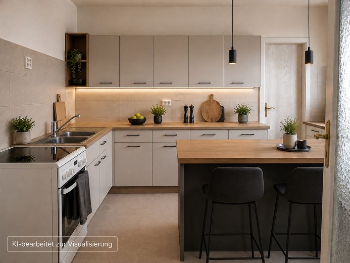 131 m² für Ihre Familie: 4 Schlafzimmer, 2 Bäder, 2 Garagen und keine Käuferprovision – Küche