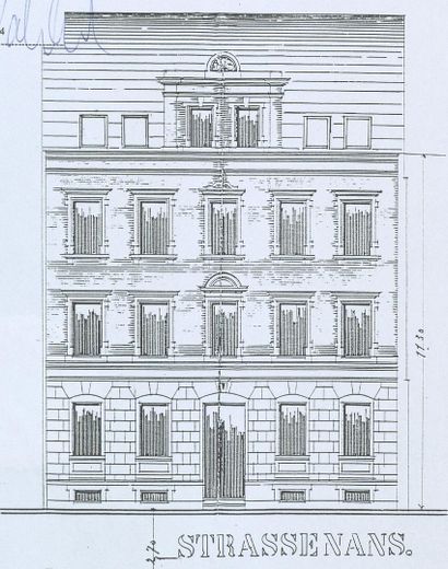 Eigentumswohnung Maisonette 5 Schlafräume, große Wohnküche und 2 Bäder – Altzeichnung