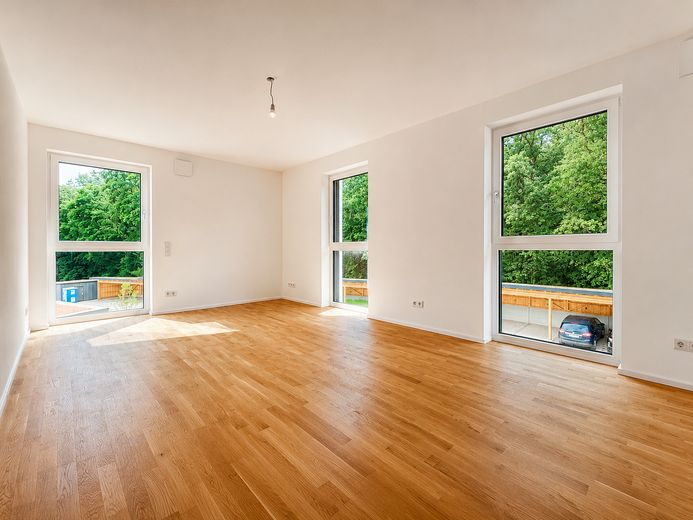 Erstbezug Alpenblick Penthouse mit 2 Zimmern - KFW 40 NH – Schlafzimmer
