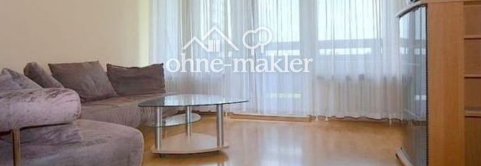 De particulier à particulier : appartement lumineux de 1 pièce avec balcon et vue dégagée près du parc des expositions de Nuremberg