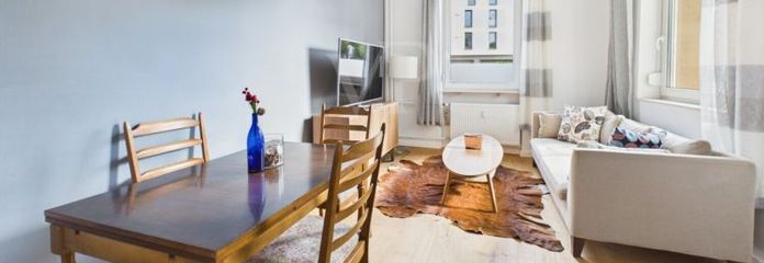 Unpack your suitcase & feel at home: Modernized, fully furnished 3-room dream apartment with balcony in Veilhof