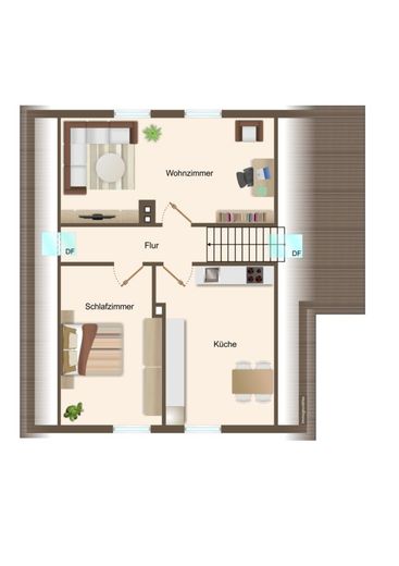 Größtenteils modernisiertes Einfamilienhaus in ruhiger Lage von Langen – Dachgeschoss