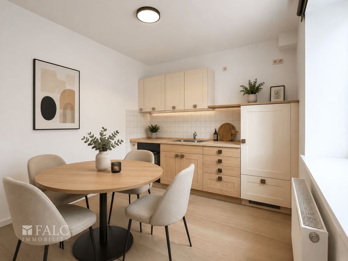 *** Ruhig &amp; naturnah - schönes Reihenmittelhaus mit Terrasse und gepflegtem Garten *** – Beispielbild Küche