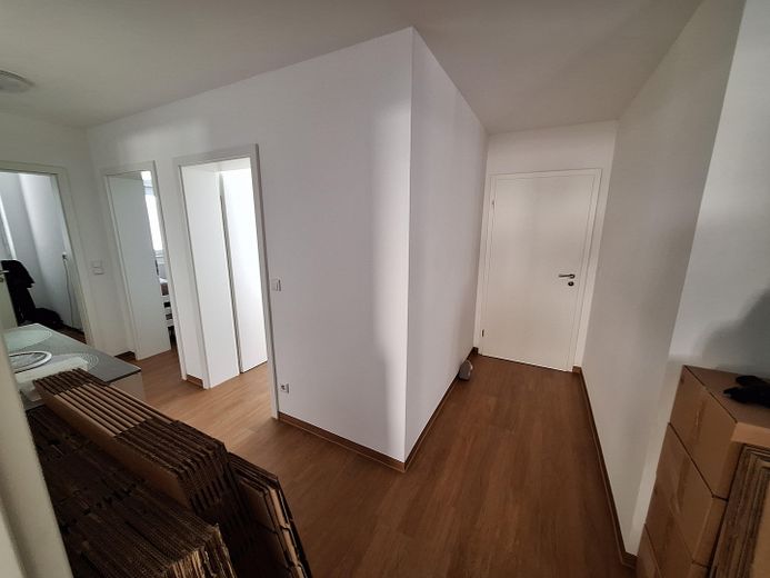 Flur zum Bad und Zimmer