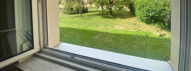 Blick aus Wohnzimmer