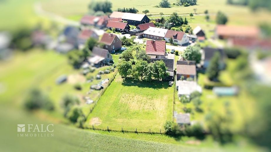 *** Wohnen im Biosphärenreservat Schaalsee - Einfamilienhaus mit großem Grundstück*** – Luftbild Grundstück