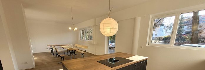 3 Zi. EG-Wohnung im modernen Loft-Stil / EBK / Keller / Stellplatz