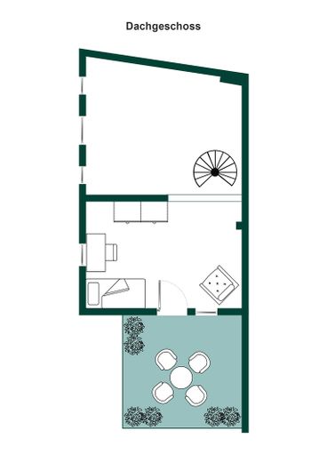 At Staden: An exclusive townhouse with 110 sqm on a well-maintained private street – Plan Arbeitszimmer
