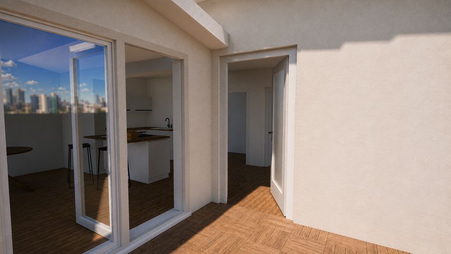 5% AfA - Auf 94 m² stilvoll Wohnen oder mit Rendite vermieten - The Roof Top Apartment – Eingang über Dachterrasse