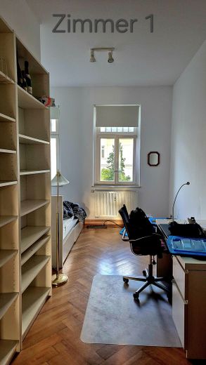 Світла, тиха 2-кімнатна квартира в Зюдфорштадті – Schlaf-/Arbeitszimmer