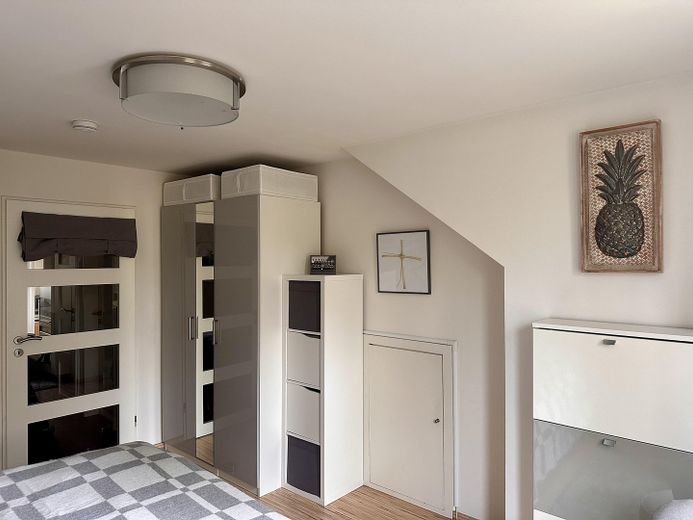 Schlafzimmer Richtung Flur